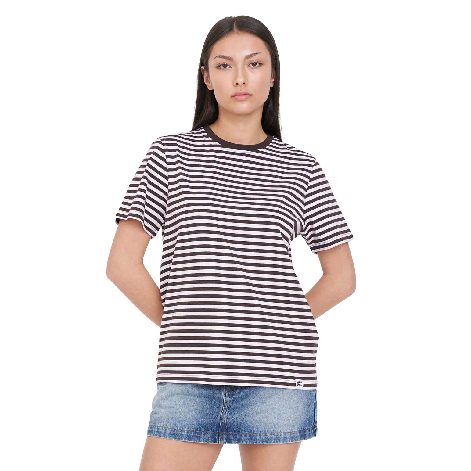 Huffer Alex Stripe Classic Tee